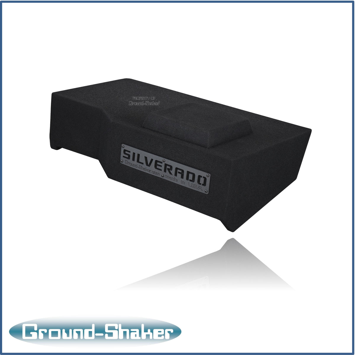 GS-GCHV110B subwoofer enclosure for Fits 14–18 Chevy Silverado Crew Cab