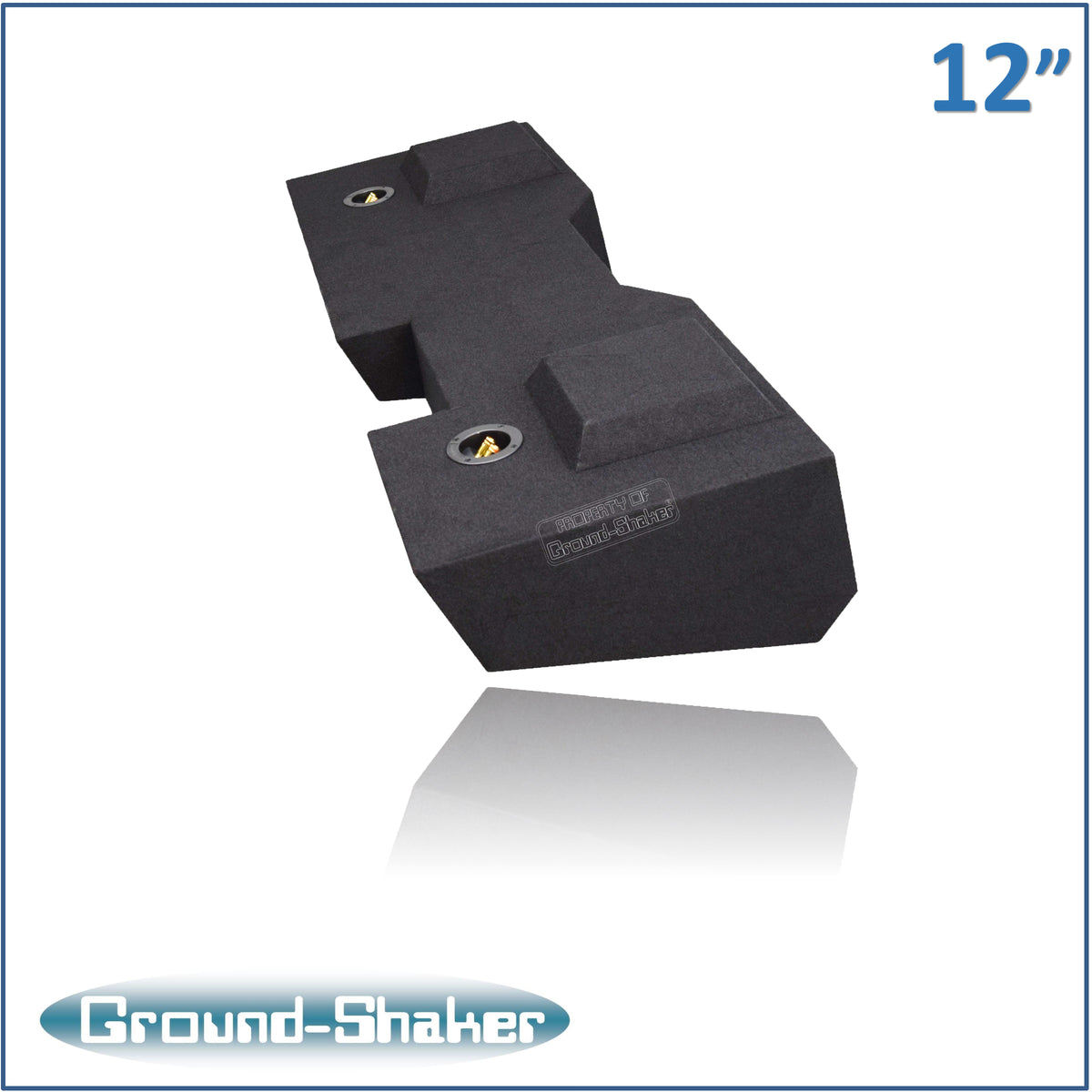GS-GCHVP212B subwoofer enclosure for Fits 14–18 Chevy Silverado Crew Cab