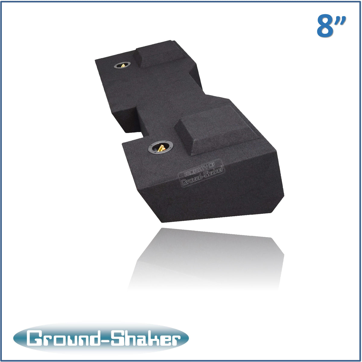 GS-GCHVP28B subwoofer enclosure for Fits 14–18 Chevy Silverado Crew Cab