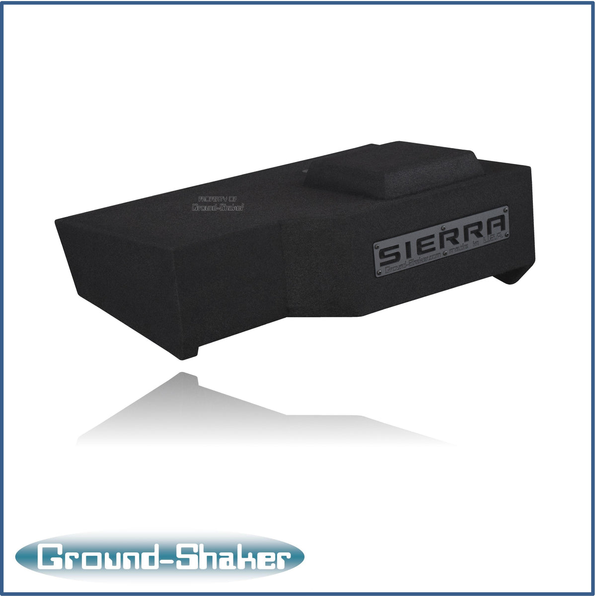 Ground Shaker GS-GM18B subwoofer enclosure for Fits 14–18 GMC Sierra Crew Cab