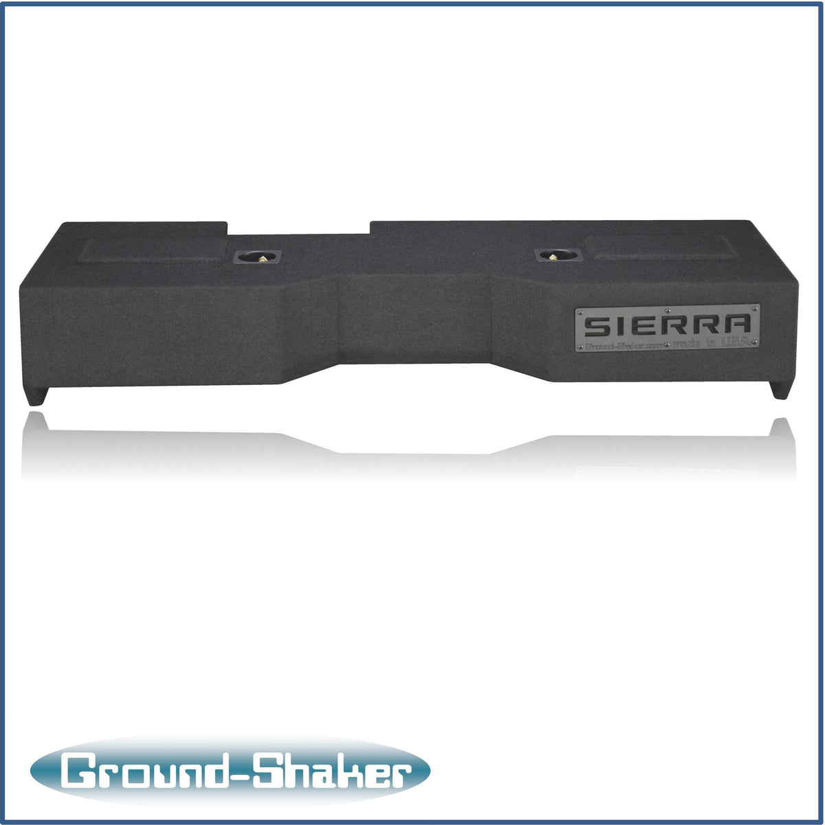 Ground Shaker GS-GML7T210B subwoofer enclosure for Fits 14–18 GMC Sierra Crew Cab