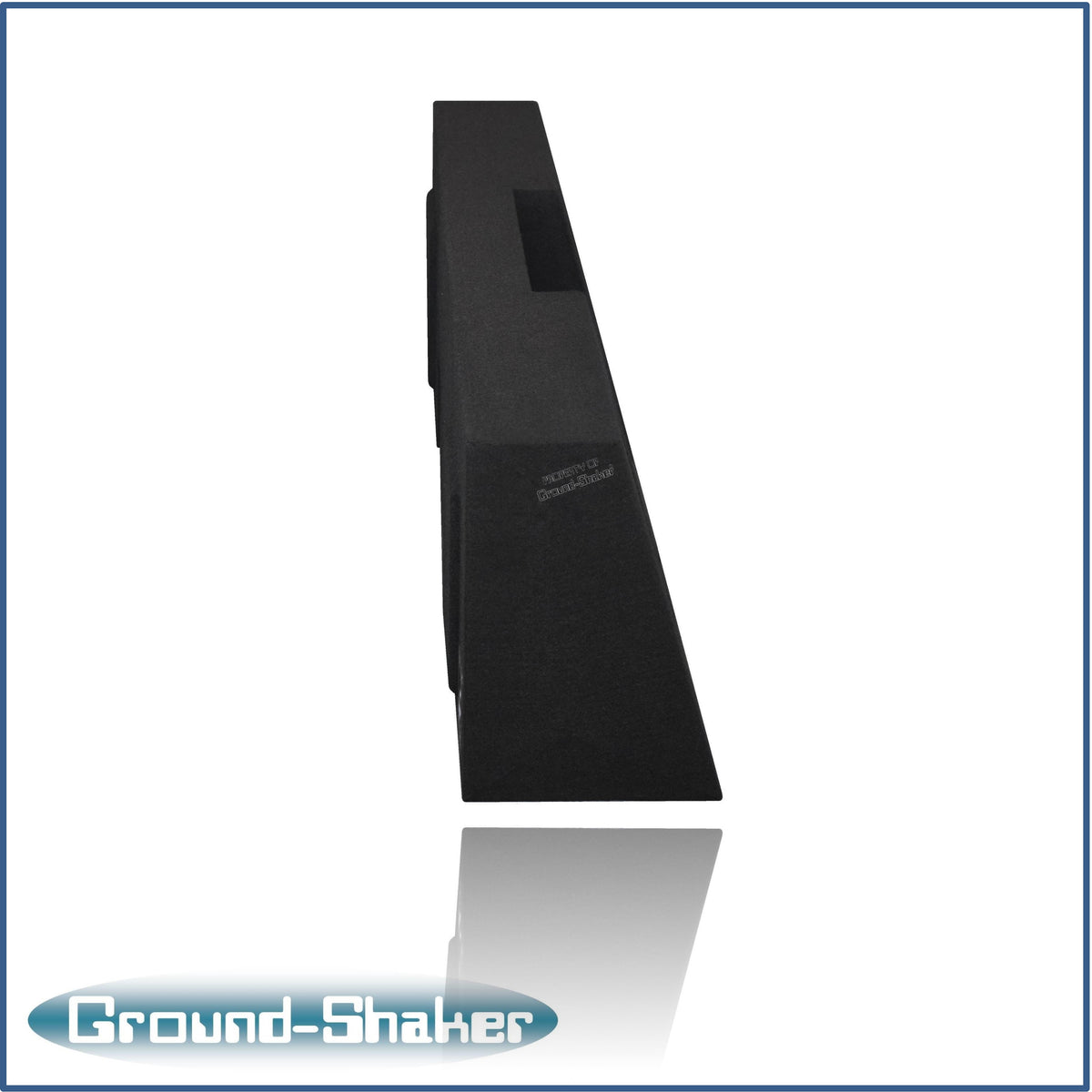 Ground Shaker GS-GSTCC212B subwoofer enclosure for Fits 07–26 GMC Sierra Regular Cab