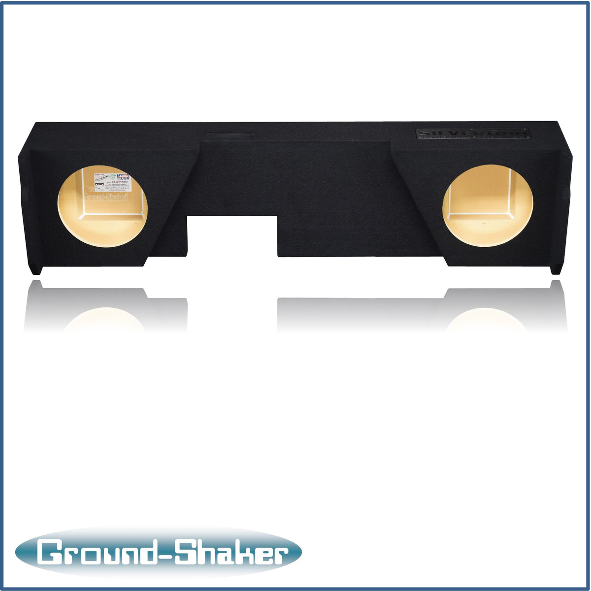 GS-JCHVP210B subwoofer enclosure for Fits 07–18 Chevy Silverado Extended Cab