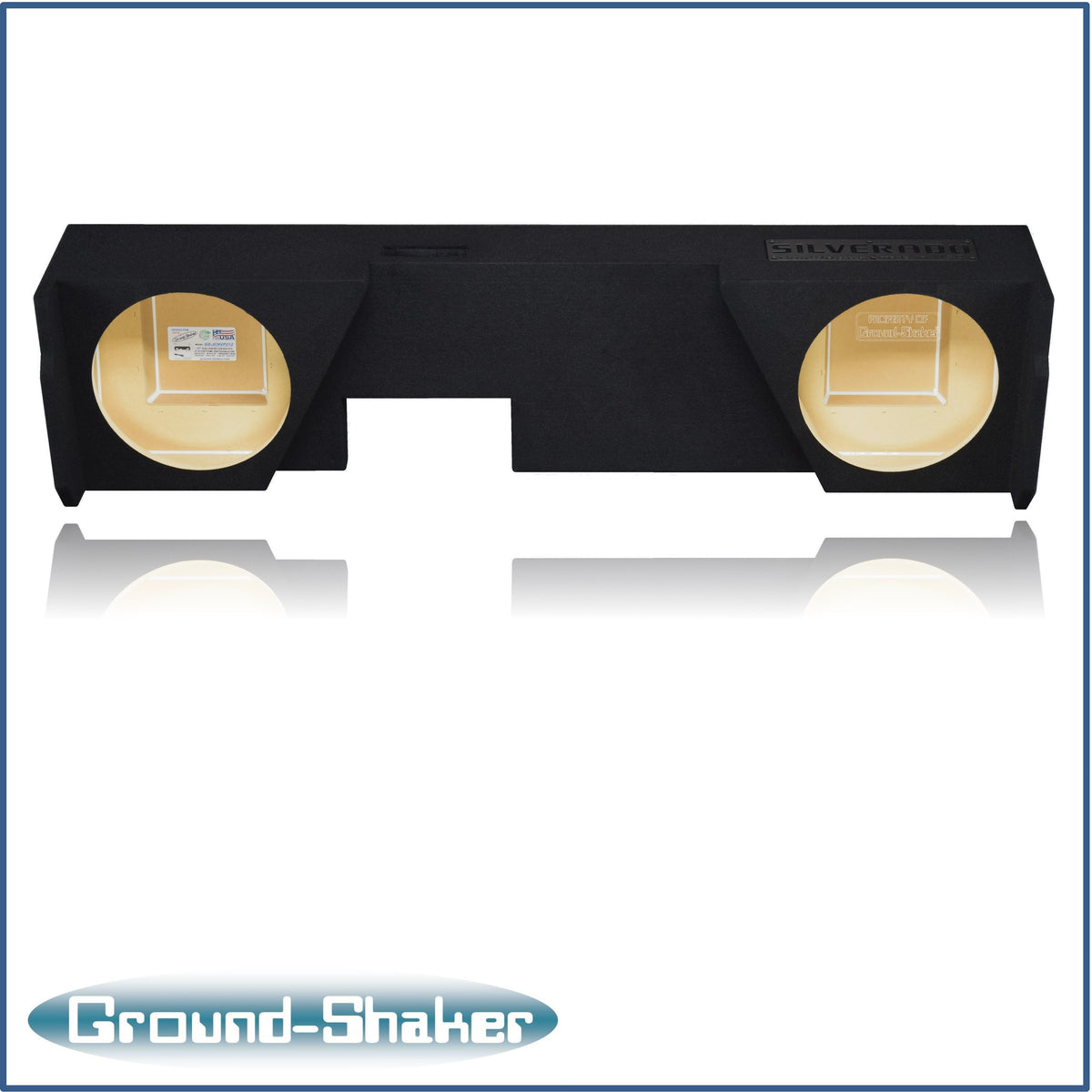 GS-JCHVP212B subwoofer enclosure for Fits 07–18 Chevy Silverado Extended Cab