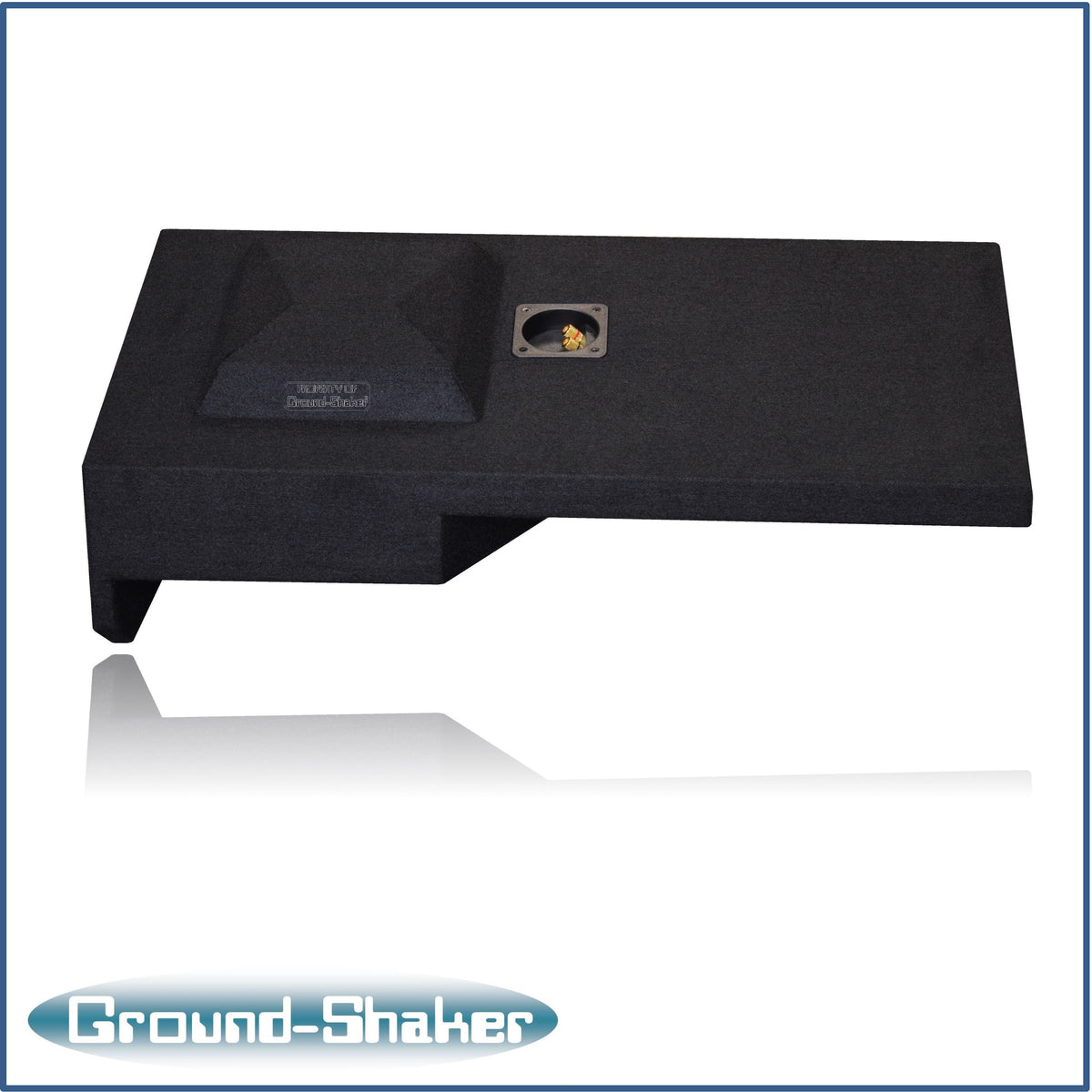 Ground Shaker GS-JGM112B subwoofer enclosure for Fits 07–18 GMC Sierra Extended Cab