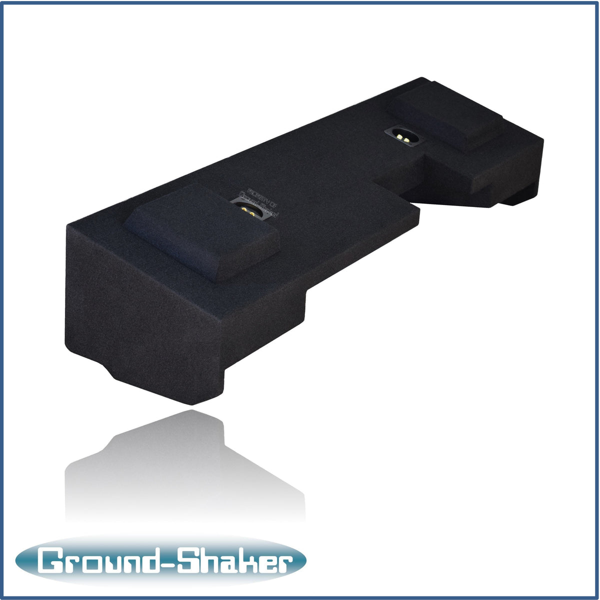 Ground Shaker GS-JGMKK28B subwoofer enclosure for Fits 07–18 GMC Sierra Extended Cab