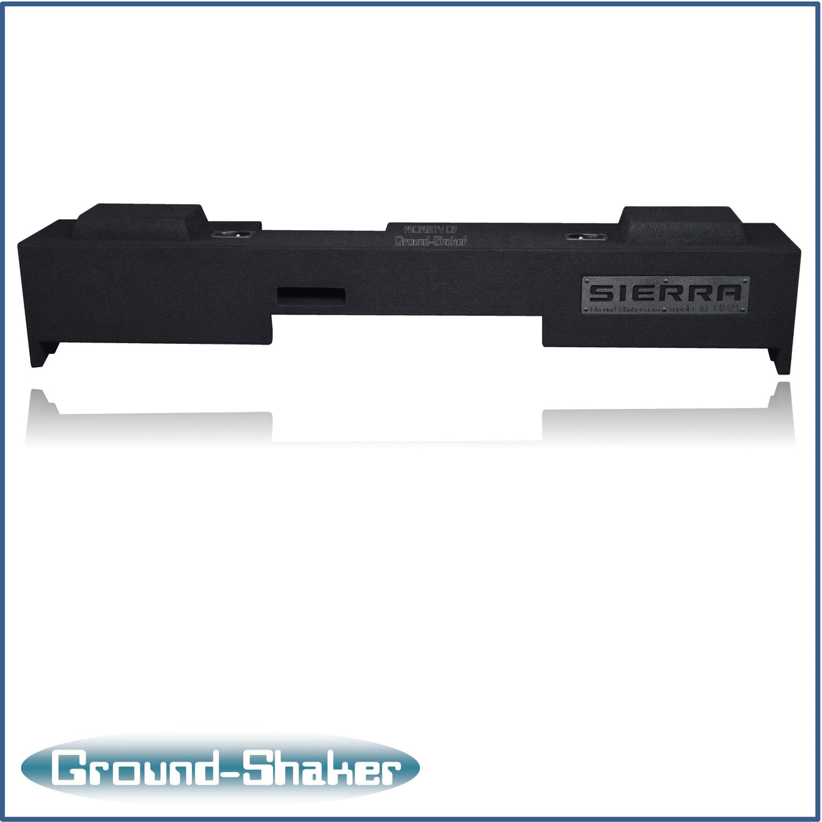 Ground Shaker GS-JGMP210B subwoofer enclosure for Fits 07–18 GMC Sierra Extended Cab