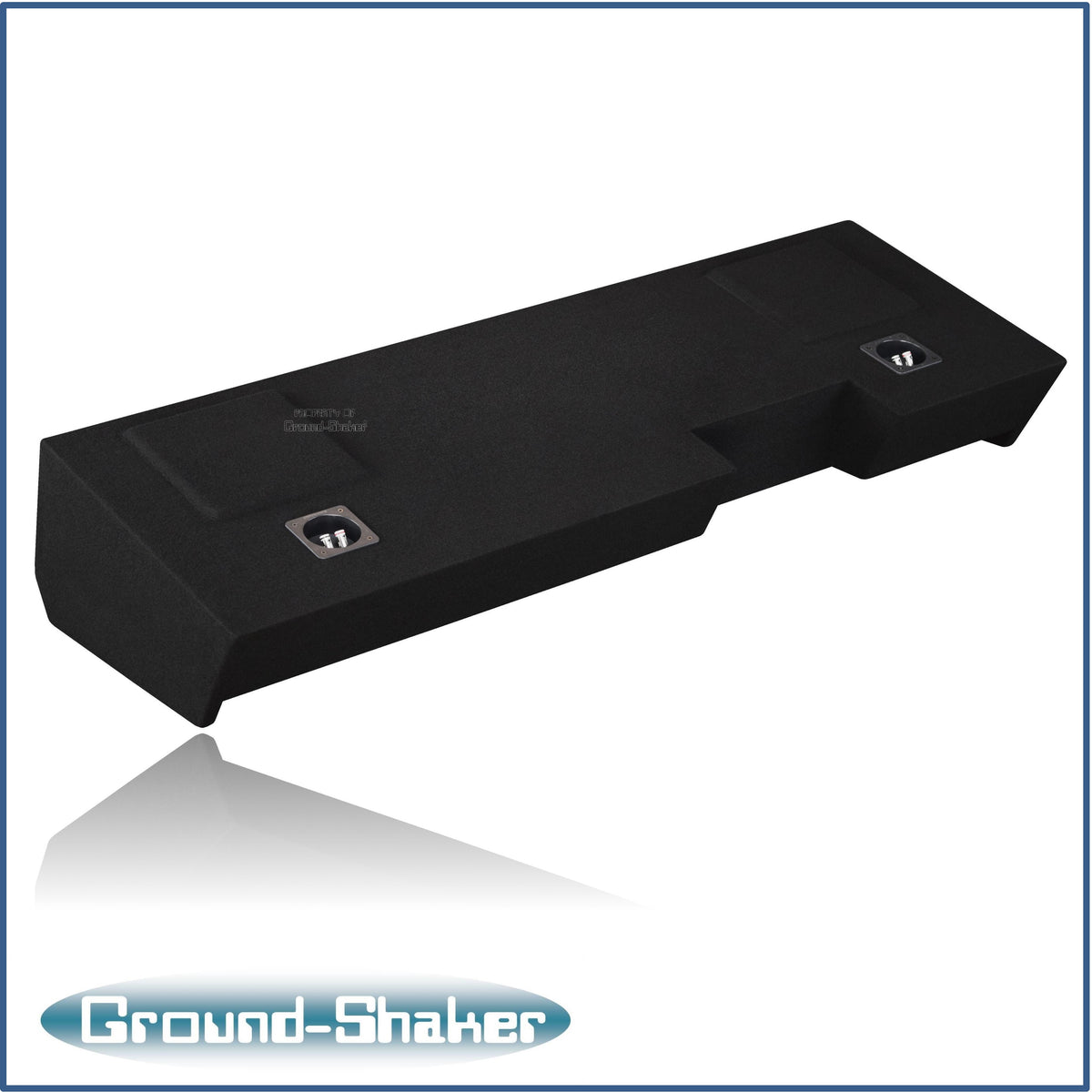 Ground Shaker GS-LGMP28B subwoofer enclosure for Fits 19–26 GMC Sierra Crew Cab