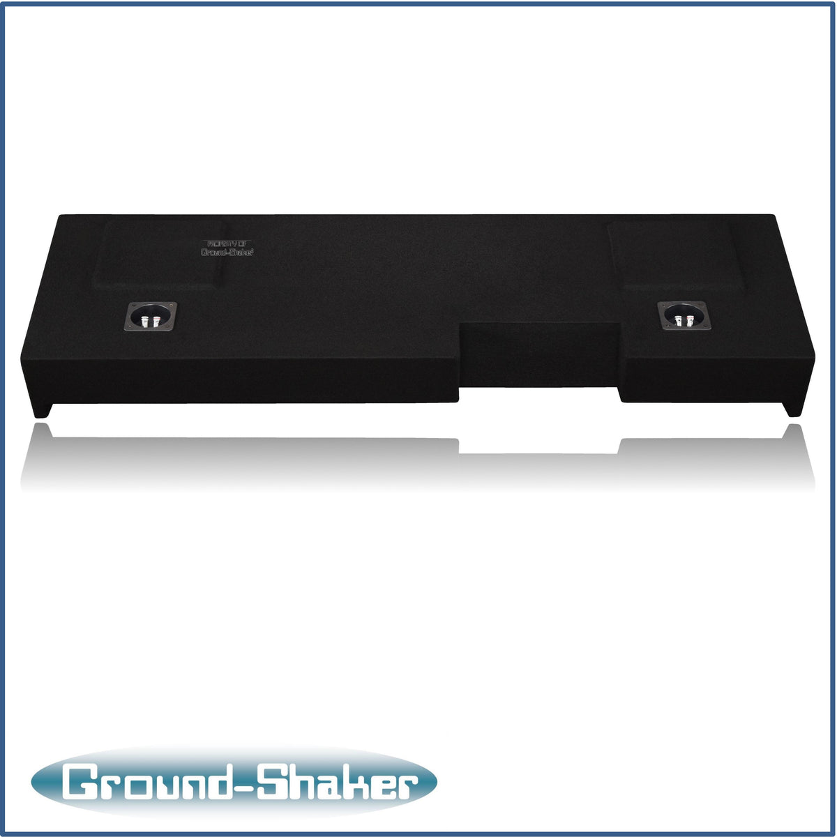 Ground Shaker GS-LGMP28B subwoofer enclosure for Fits 19–26 GMC Sierra Crew Cab