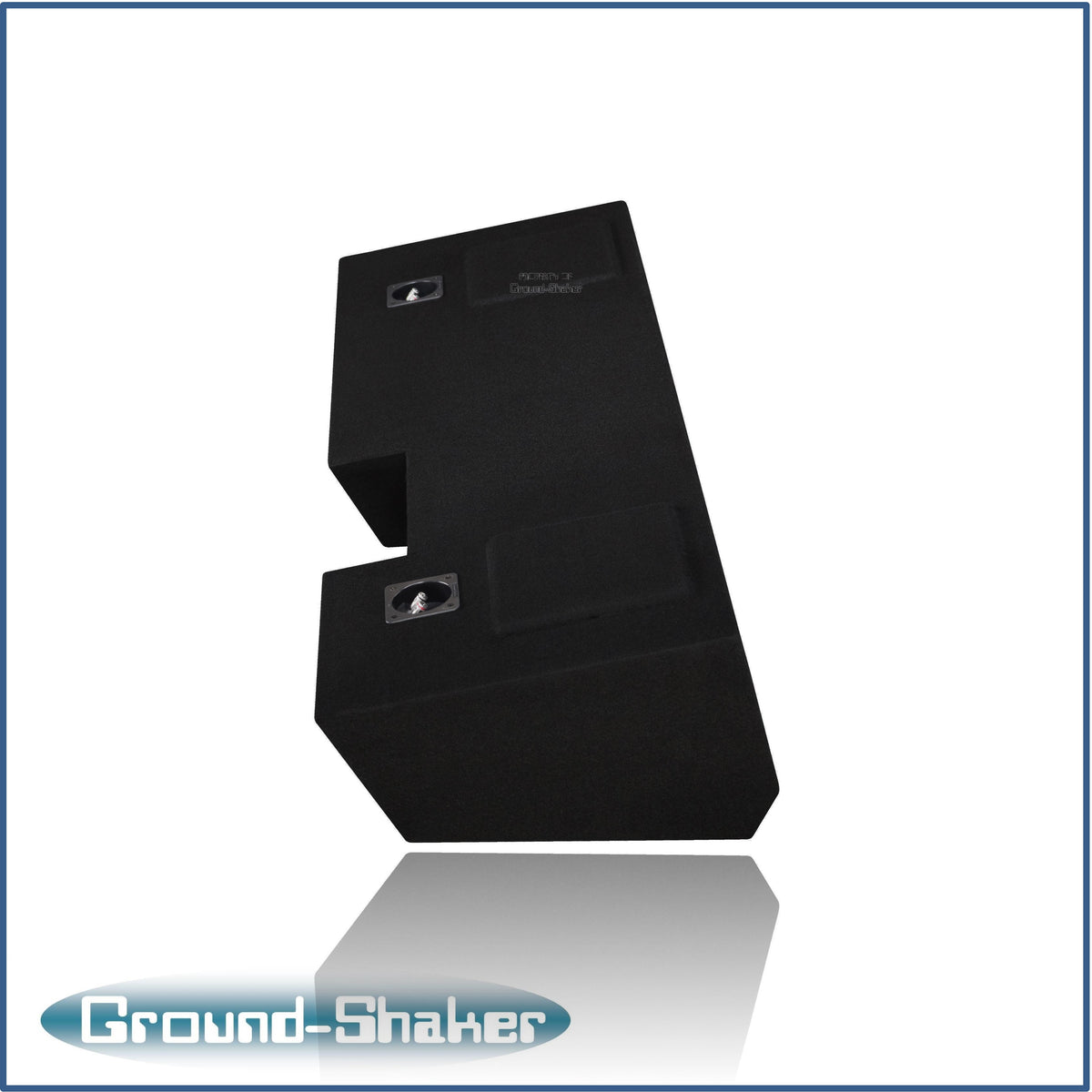 Ground Shaker GS-LGMP28B subwoofer enclosure for Fits 19–26 GMC Sierra Crew Cab