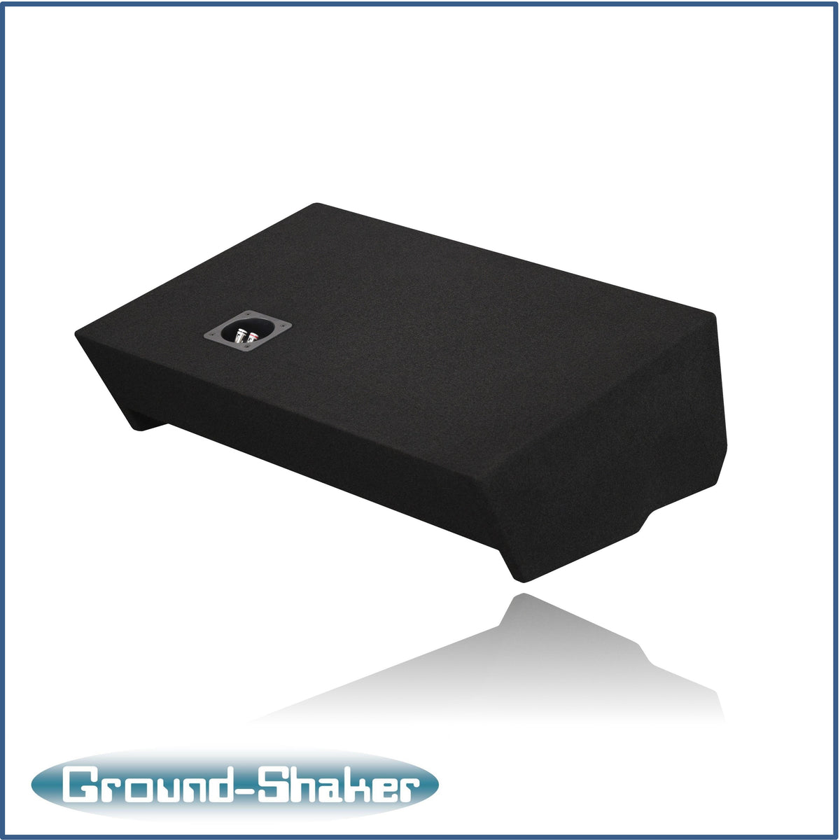 Ground Shaker GS-LGMTW3112B subwoofer enclosure for Fits 19–26 GMC Sierra Crew Cab