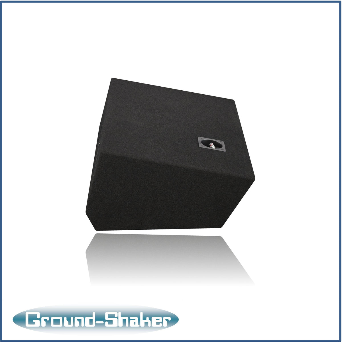 Ground Shaker GS-LGMTW5113B subwoofer enclosure for Fits 19–26 GMC Sierra Crew Cab