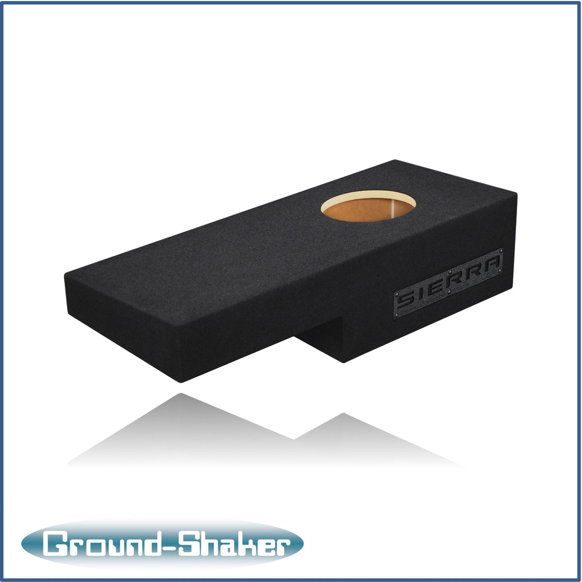 Ground Shaker GS-NGM18B subwoofer enclosure for Fits 99–06 GMC Sierra Extended Cab