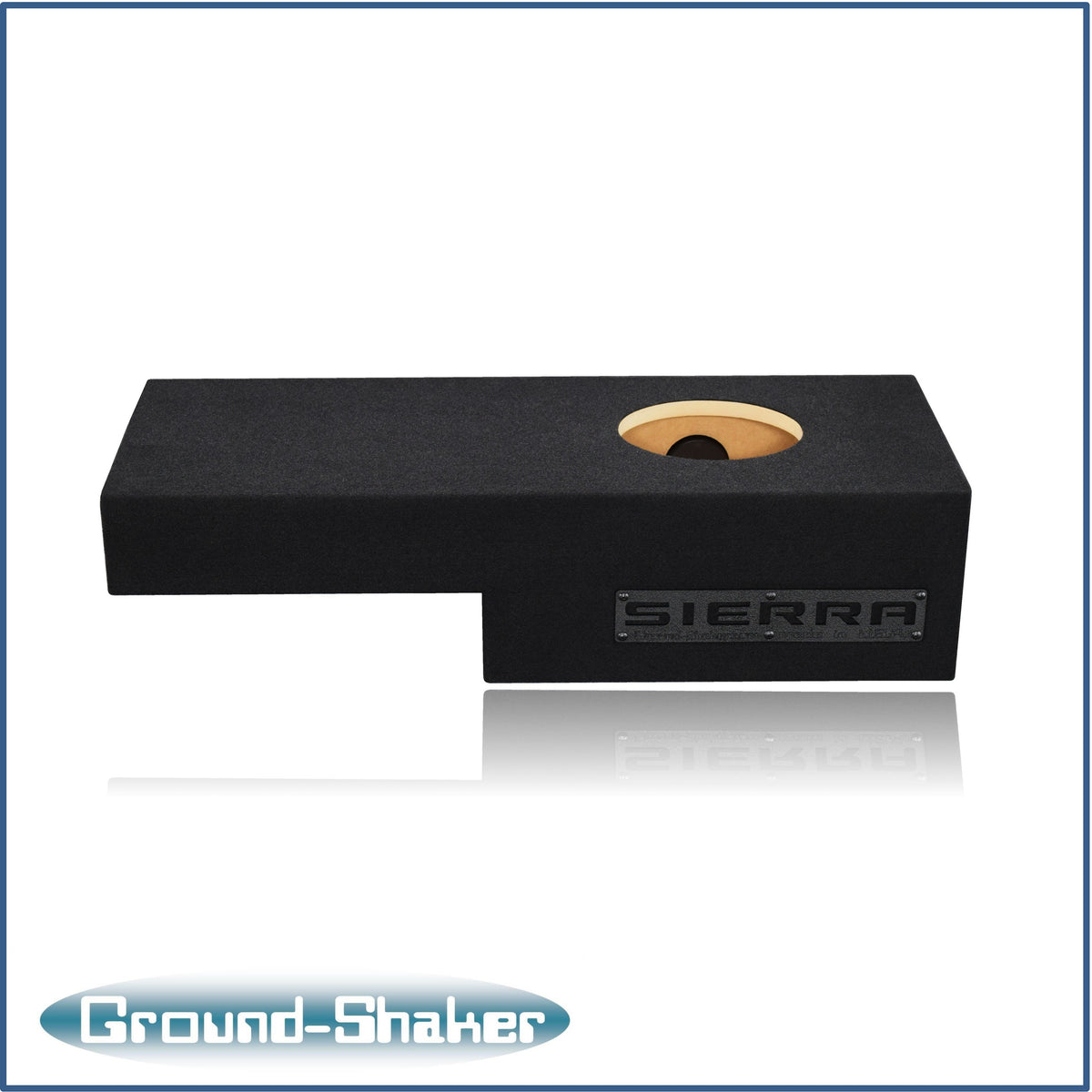 Ground Shaker GS-NGM18B subwoofer enclosure for Fits 99–06 GMC Sierra Extended Cab