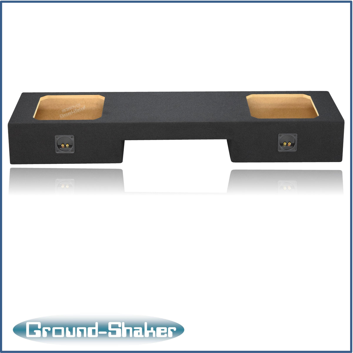 Ground Shaker GS-NGMKK212B subwoofer enclosure for Fits 99–06 GMC Sierra Extended Cab