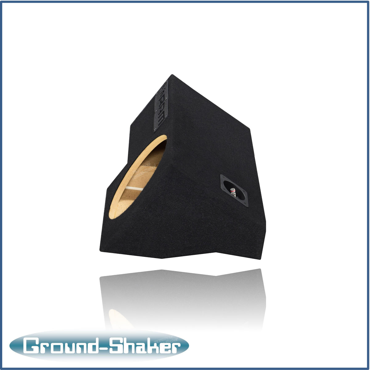Ground Shaker GS-ODG110B subwoofer enclosure for Fits 94–01 Dodge Ram Quad Cab