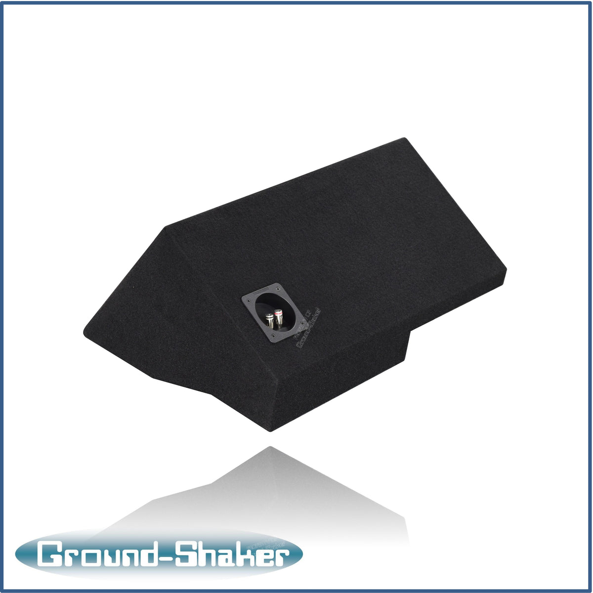 Ground Shaker GS-ODG110B subwoofer enclosure for Fits 94–01 Dodge Ram Quad Cab