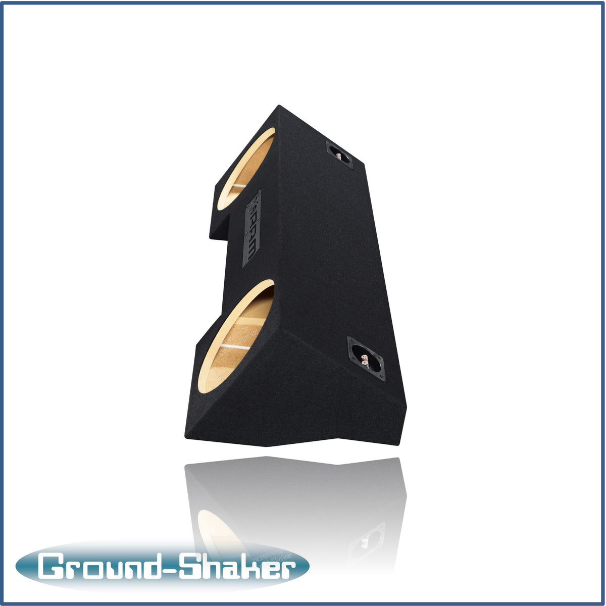 Ground Shaker GS-ODG210B subwoofer enclosure for Fits 94–01 Dodge Ram Quad Cab