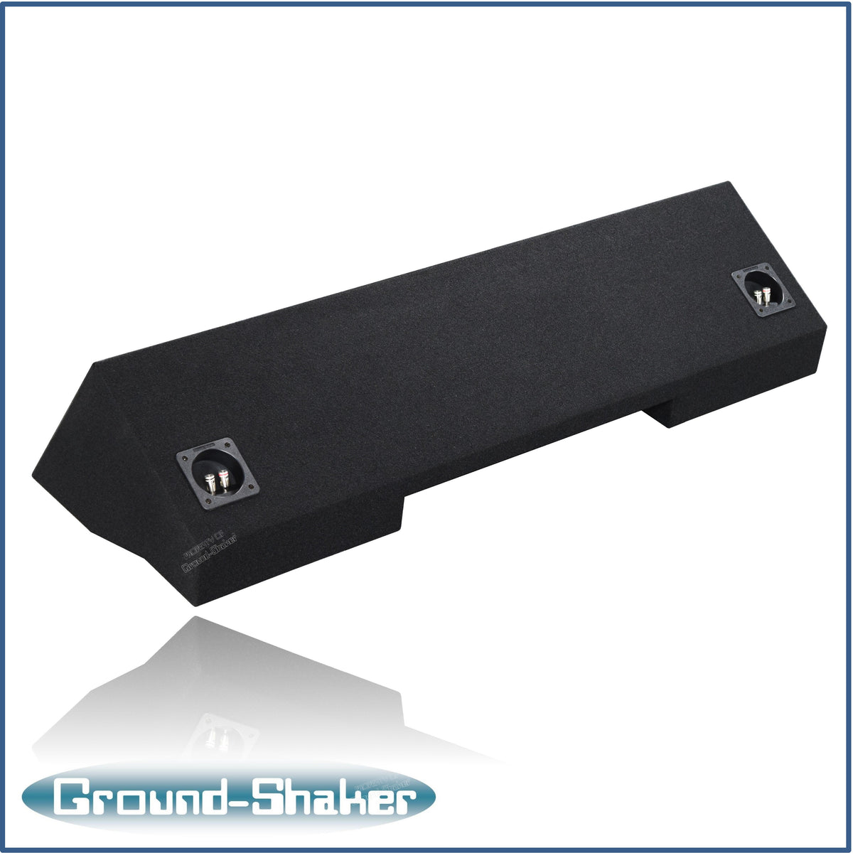 Ground Shaker GS-ODG210B subwoofer enclosure for Fits 94–01 Dodge Ram Quad Cab