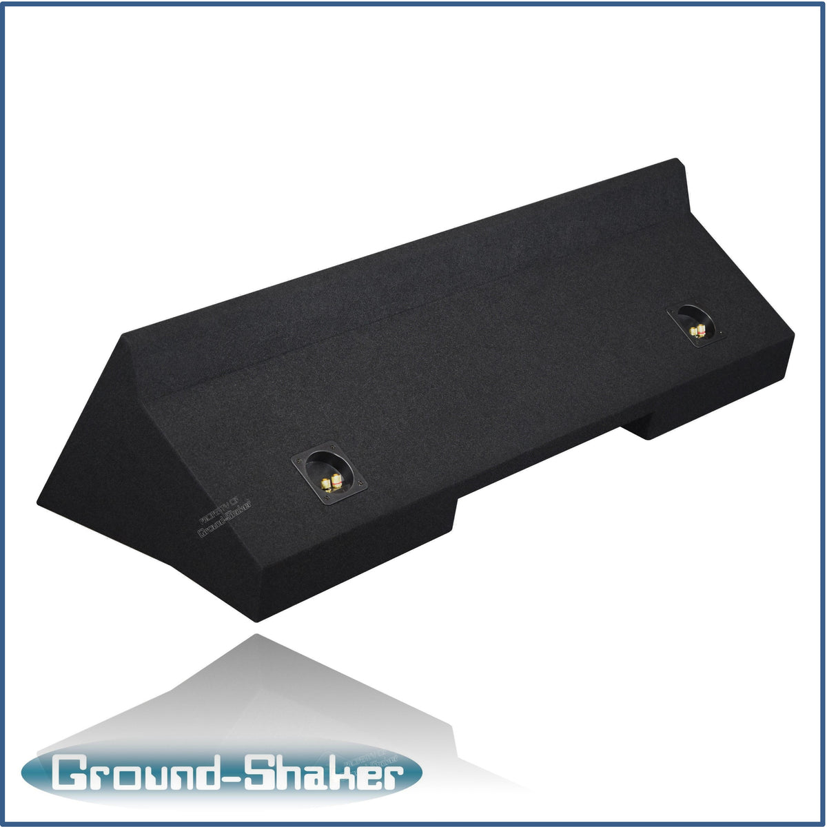 Ground Shaker GS-ODG212B subwoofer enclosure for Fits 94–01 Dodge Ram Quad Cab