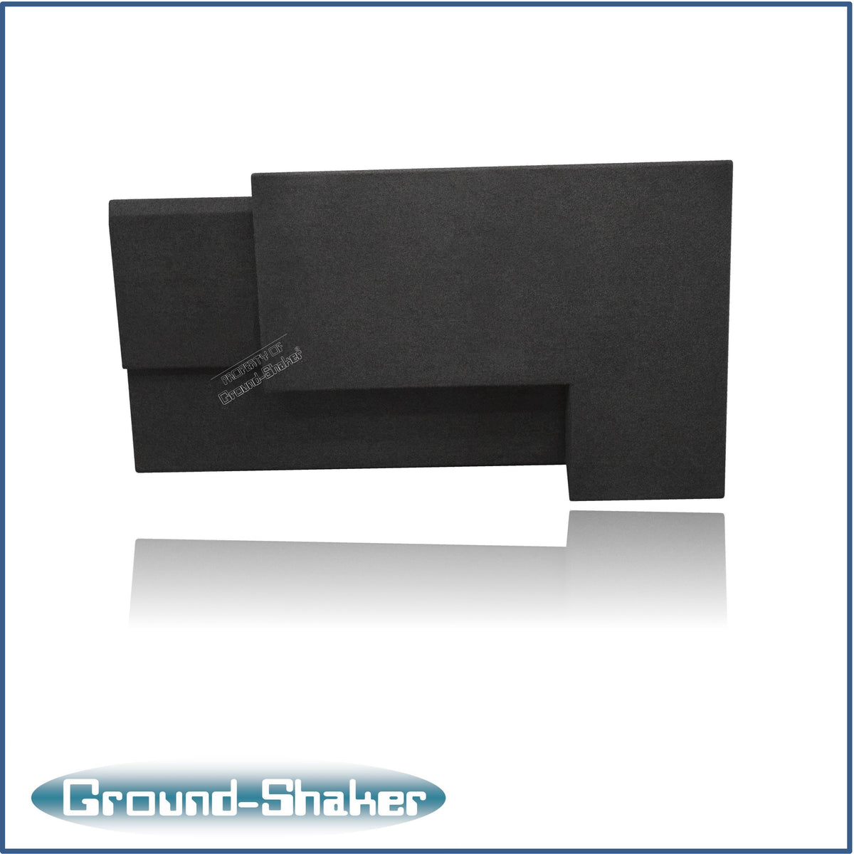 Ground Shaker GS-OGM112B subwoofer enclosure for Fits 88–98 GMC Sierra Extended Cab
