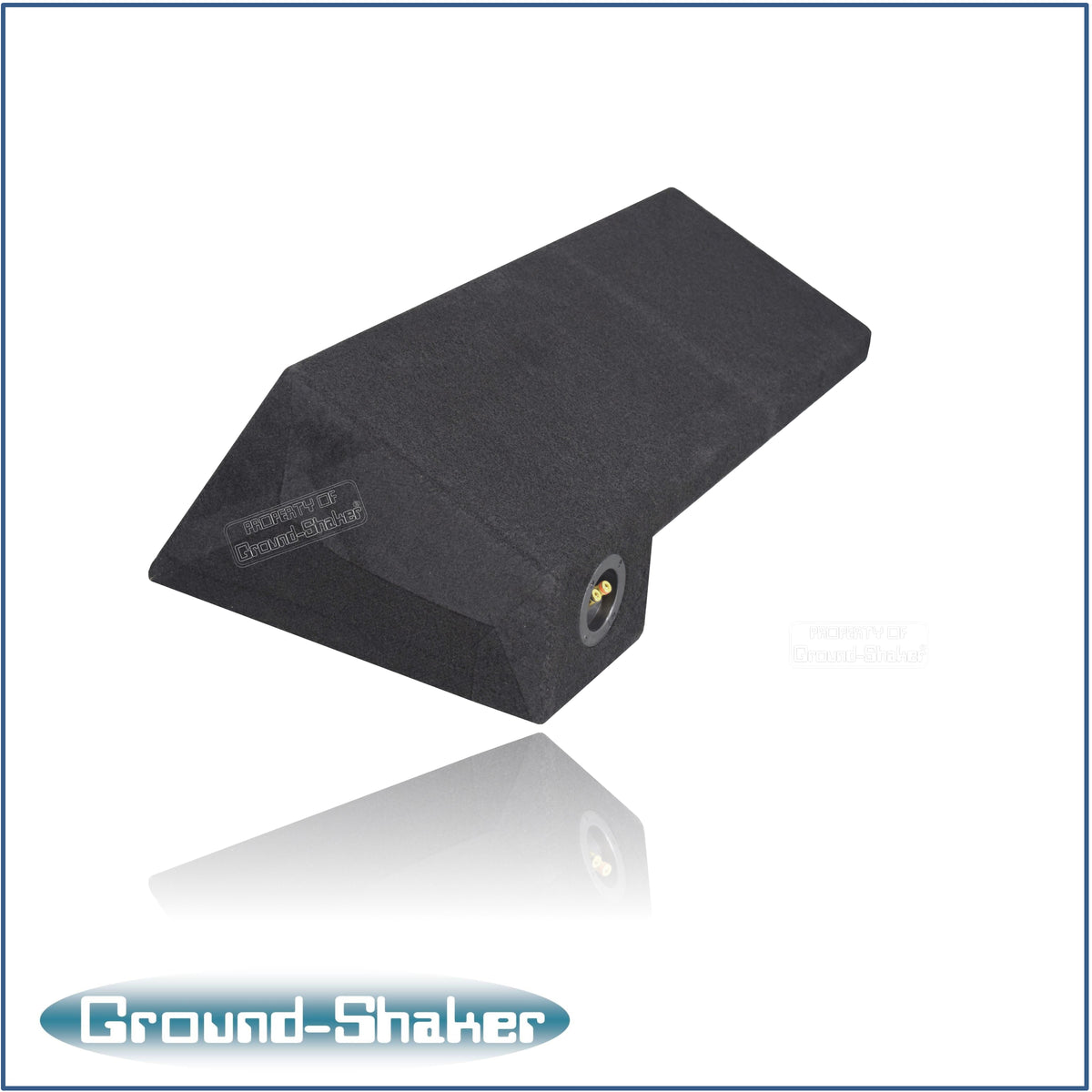 Ground Shaker GS-OGM18B subwoofer enclosure for Fits 88–98 GMC Sierra Extended Cab