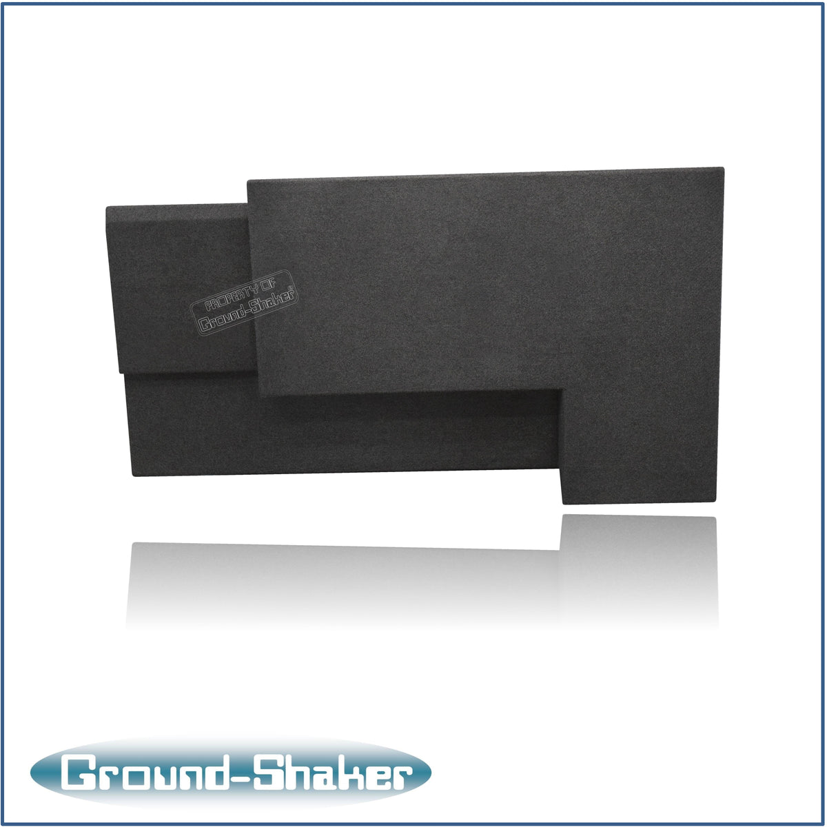 Ground Shaker GS-OGM18B subwoofer enclosure for Fits 88–98 GMC Sierra Extended Cab