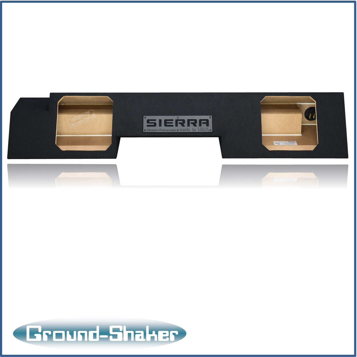 Ground Shaker GS-OGML7T210B subwoofer enclosure for Fits 88–98 GMC Sierra Extended Cab