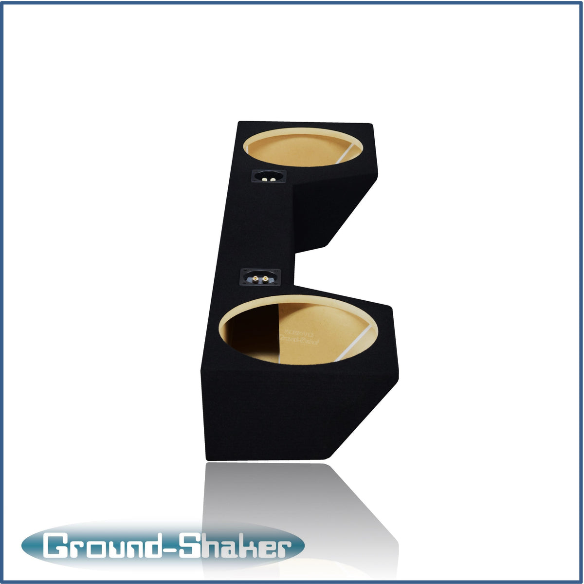 Ground Shaker GS-QDG212B subwoofer enclosure for Fits 19–26 Dodge Ram Quad Cab