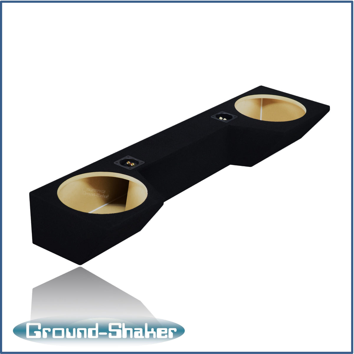 Ground Shaker GS-QDG212B subwoofer enclosure for Fits 19–26 Dodge Ram Quad Cab