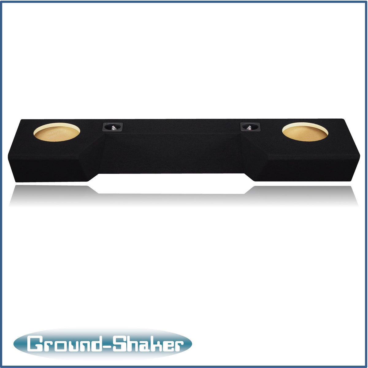 Ground Shaker GS-QDG28B subwoofer enclosure for Fits 19–26 Dodge Ram Quad Cab