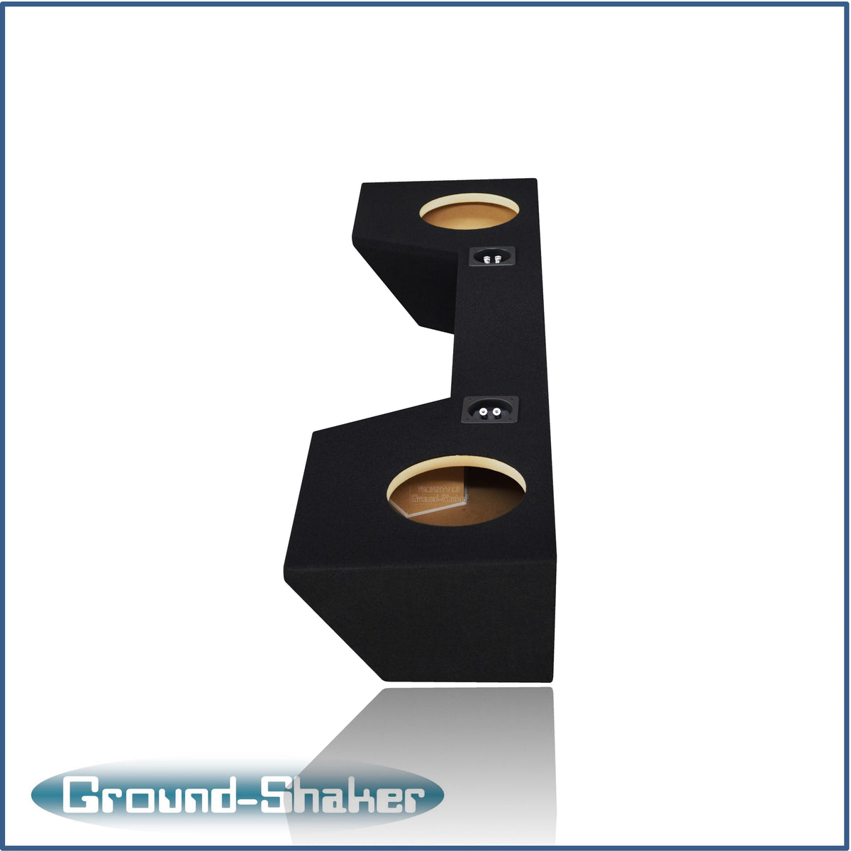 Ground Shaker GS-QDG28B subwoofer enclosure for Fits 19–26 Dodge Ram Quad Cab