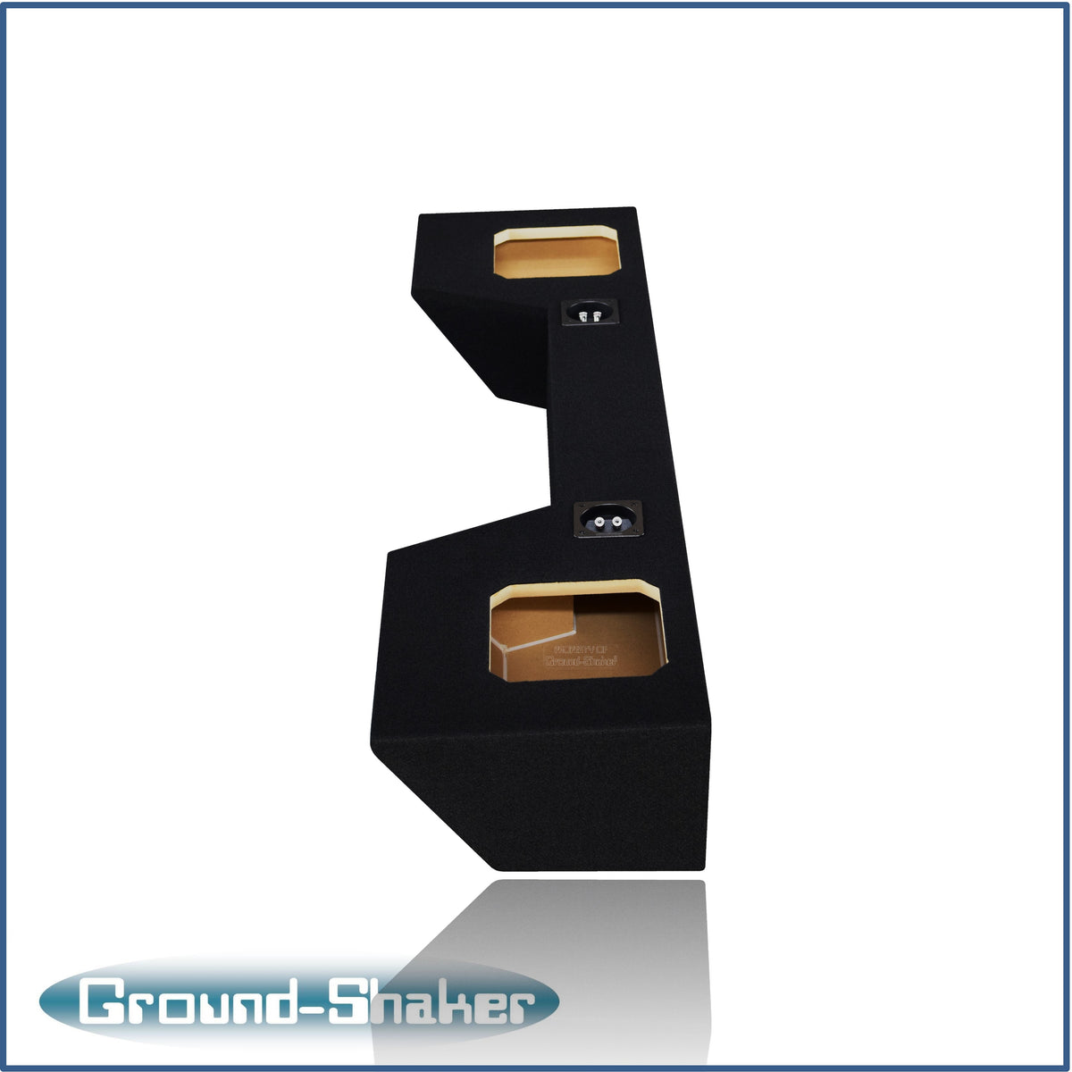 Ground Shaker GS-QDGKK28B subwoofer enclosure for Fits 19–26 Dodge Ram Quad Cab