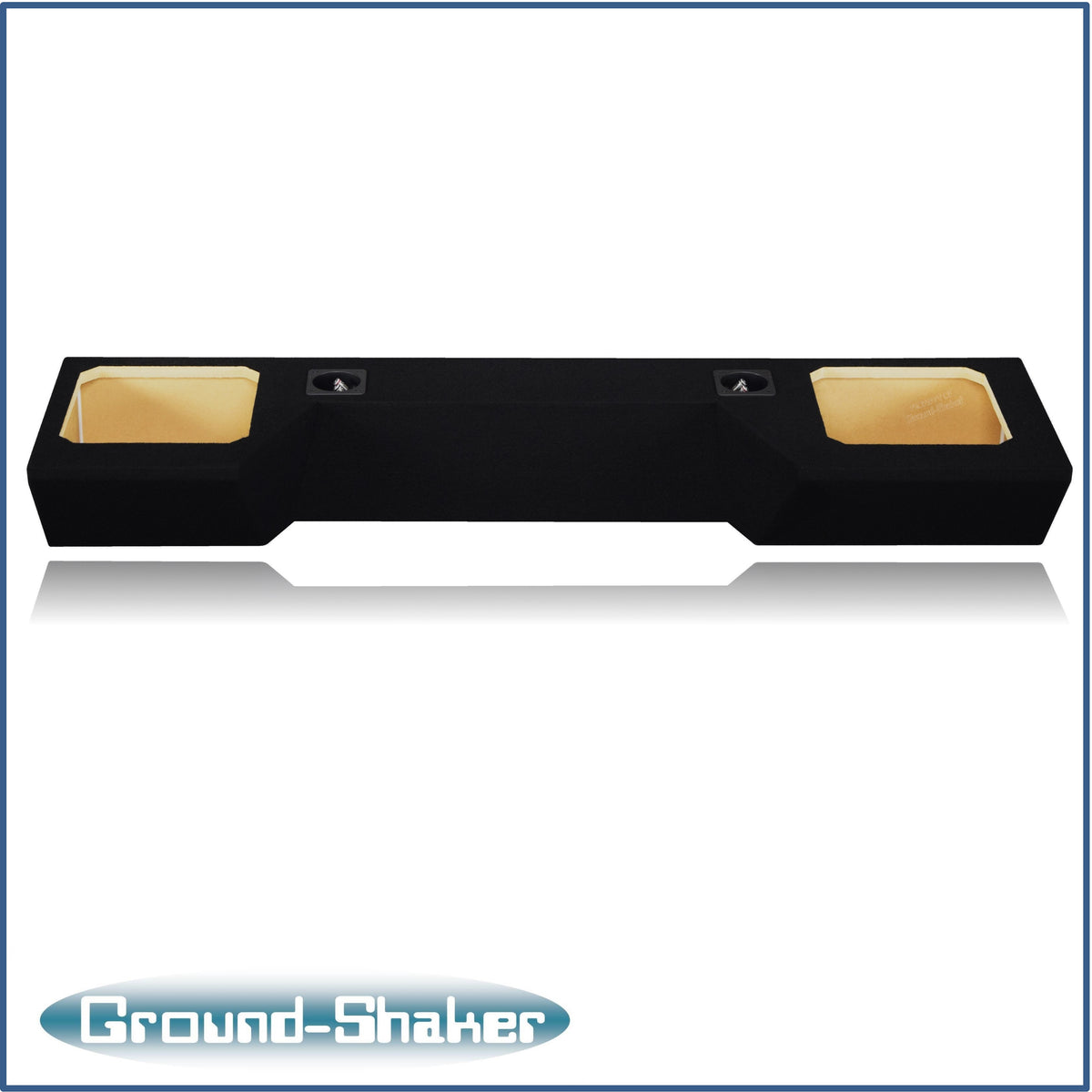 Ground Shaker GS-QDGL7T210B subwoofer enclosure for Fits 19–26 Dodge Ram Quad Cab