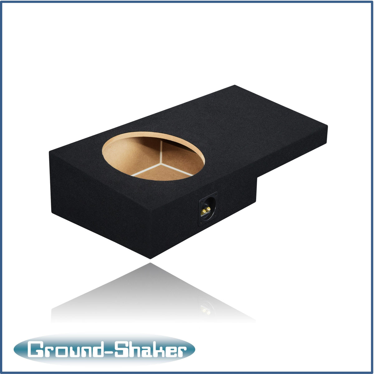 Ground Shaker GS-RGM112B subwoofer enclosure for Fits 07–13 GMC Sierra Crew Cab