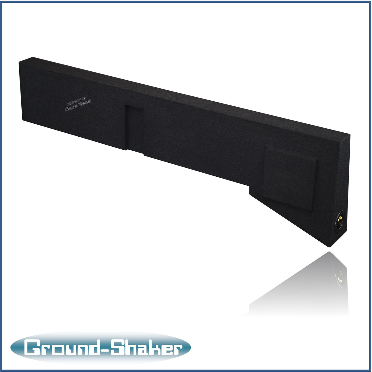 Ground Shaker GS-RTOYP110B subwoofer enclosure for Fits 95–04 Toyota Tacoma Double Cab