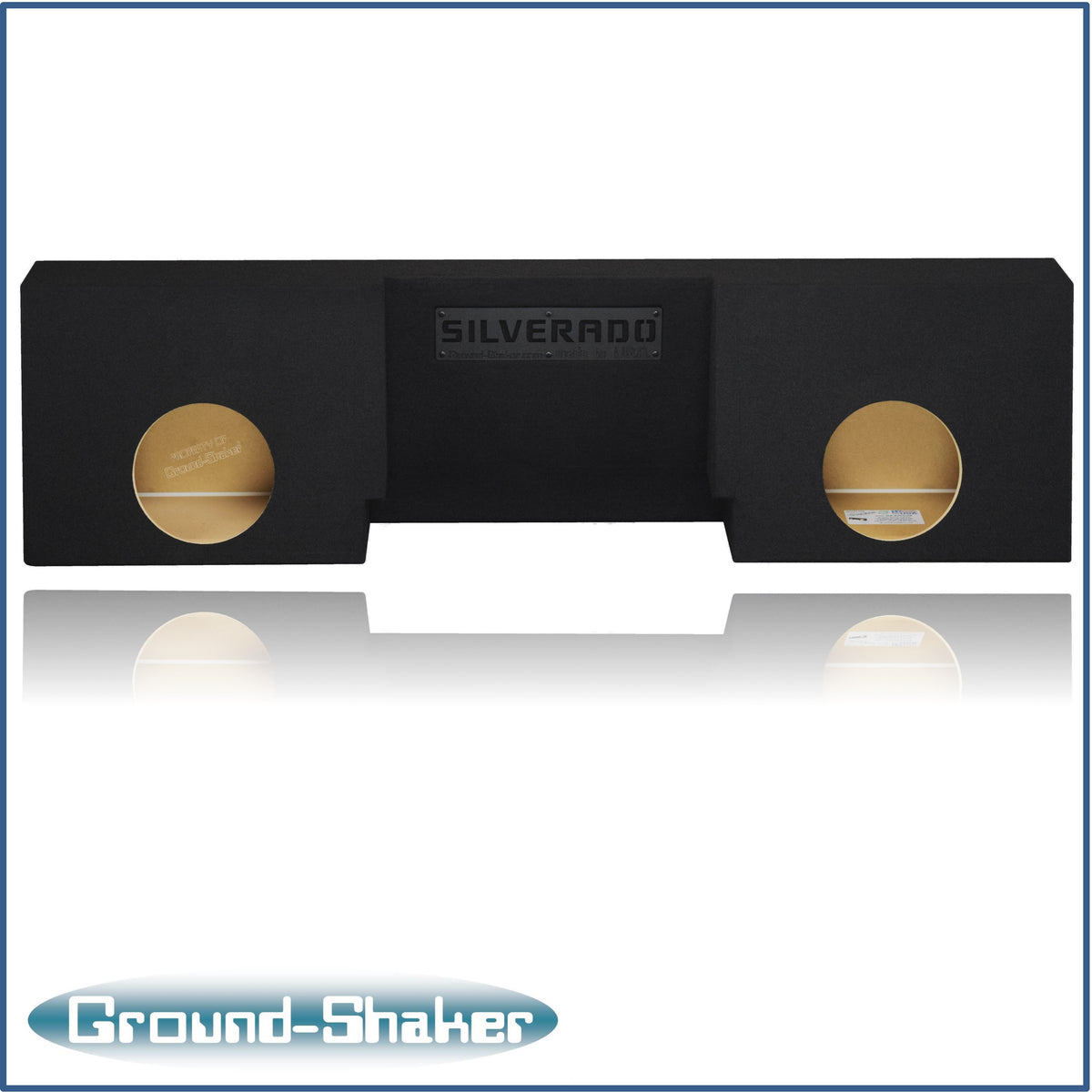 GS-STCC28B subwoofer enclosure for Fits 07–26 Chevy Silverado Regular Cab
