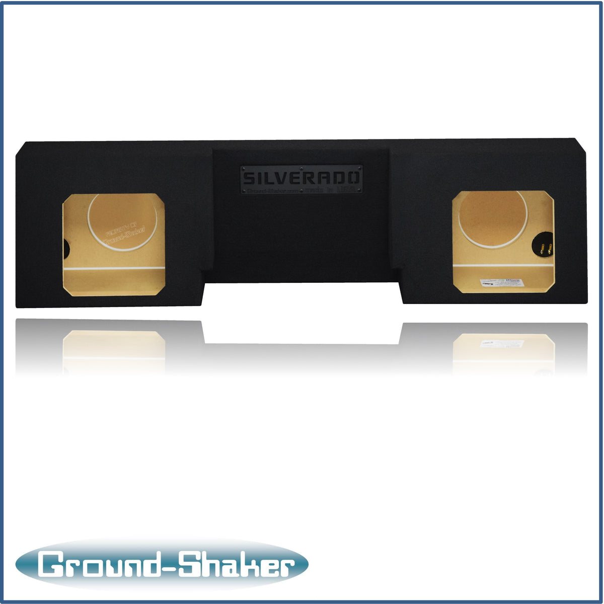 GS-STCCKK210B subwoofer enclosure for Fits 07–26 Chevy Silverado Regular Cab