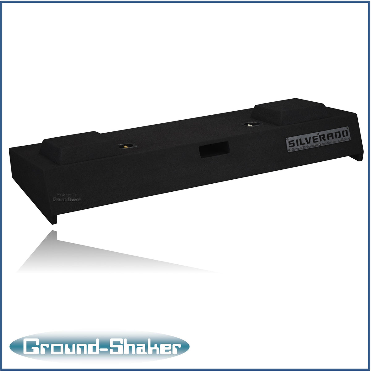 GS-TCHVP28B subwoofer enclosure for Fits 07–13 Chevy Silverado Crew Cab