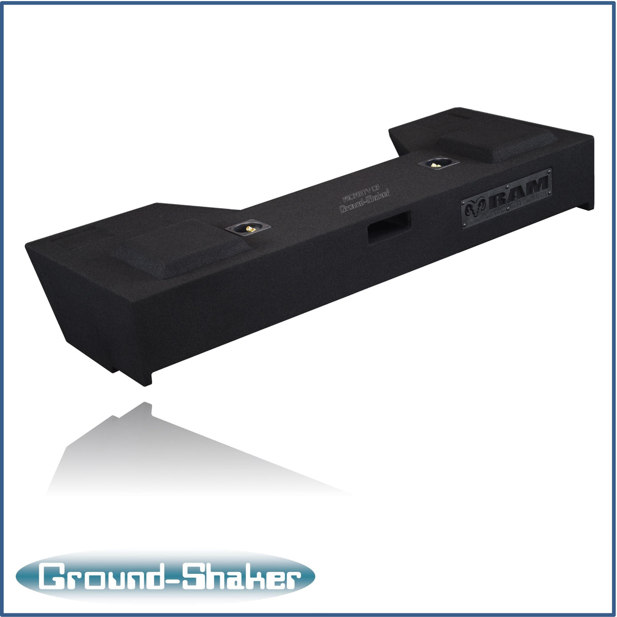 Ground Shaker GS-TDGKKP28B subwoofer enclosure for Fits 19–26 Dodge Ram 1500 Crew Cab