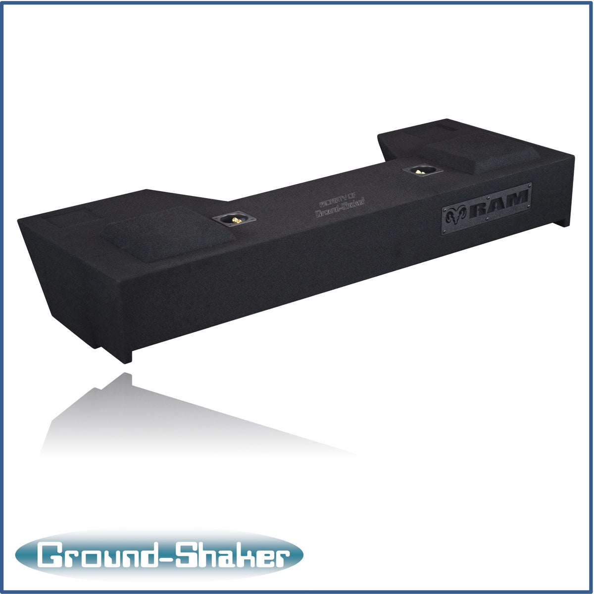 Ground Shaker GS-TDGKK210B subwoofer enclosure for Fits 19–26 Dodge Ram 1500 Crew Cab