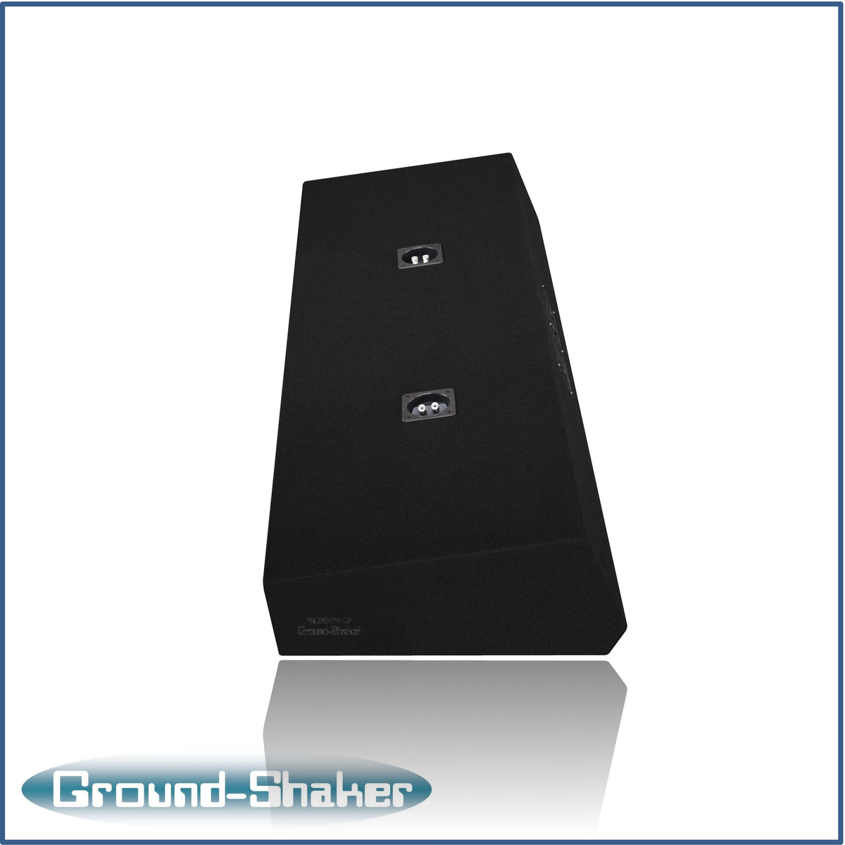 Ground Shaker GS-TGMTW5213B subwoofer enclosure for Fits 07–13 GMC Sierra Crew Cab
