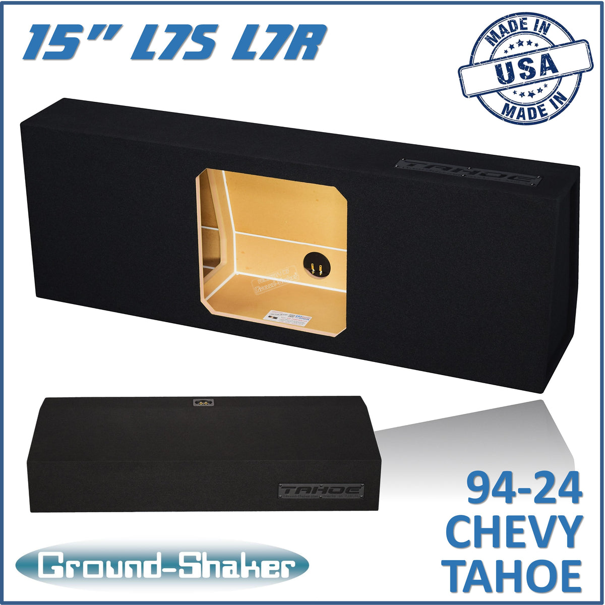 GS-THBFKK115B subwoofer enclosure for Fits 95–24 Chevy Tahoe