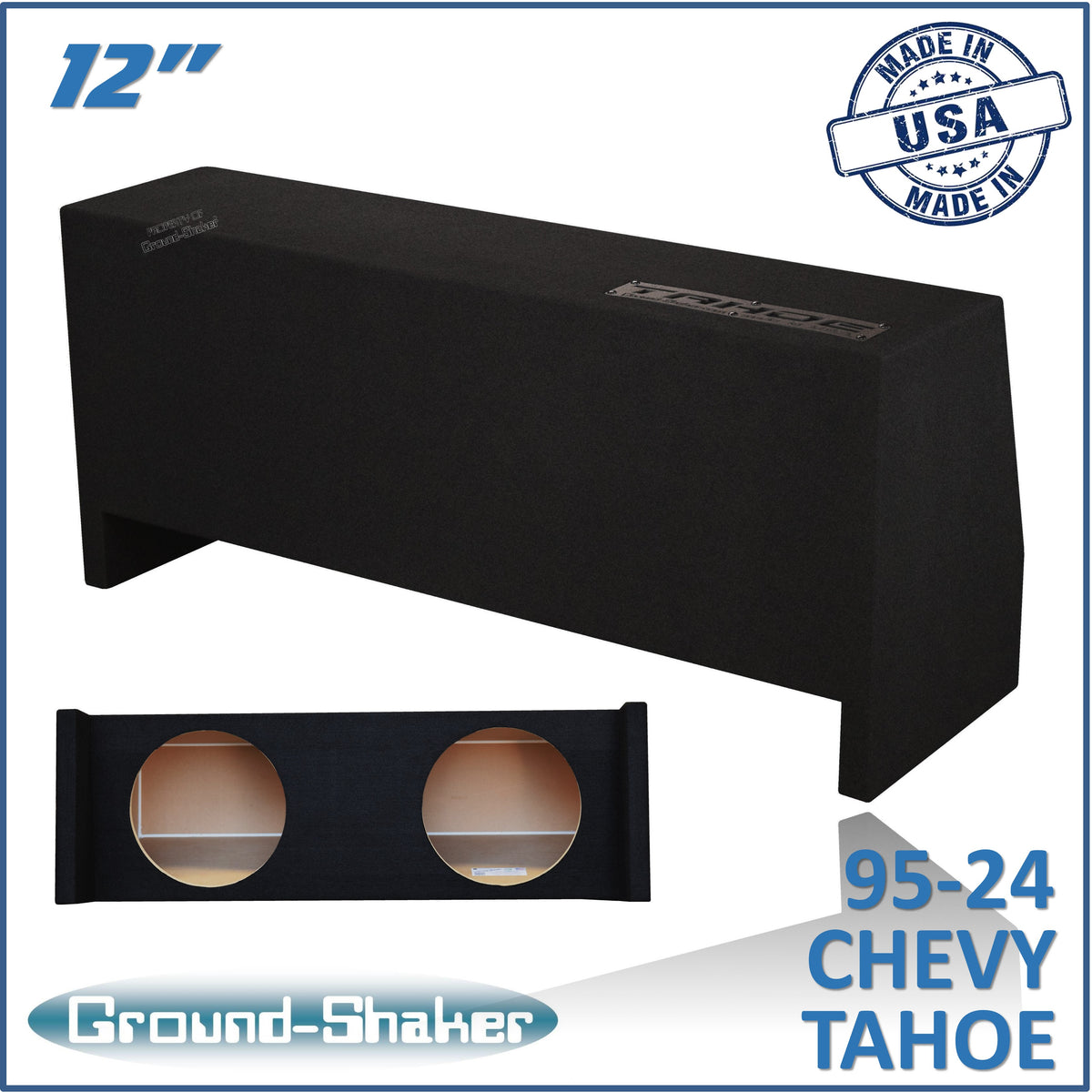 GS-THDF212B subwoofer enclosure for Fits 95–24 Chevy Tahoe