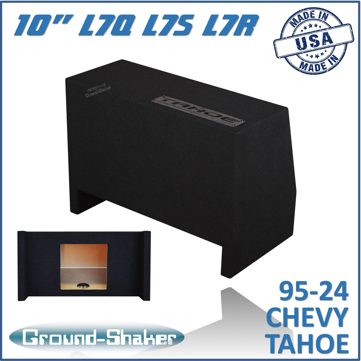 GS-THDFKK110B subwoofer enclosure for Fits 95–24 Chevy Tahoe
