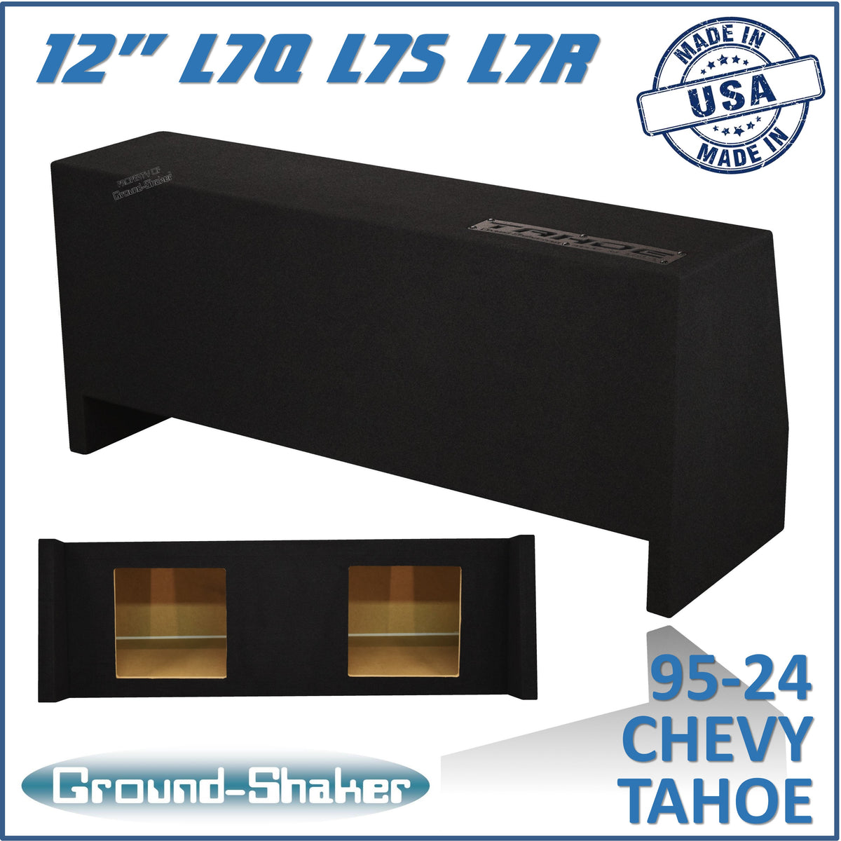 GS-THDFKK212B subwoofer enclosure for Fits 95–24 Chevy Tahoe