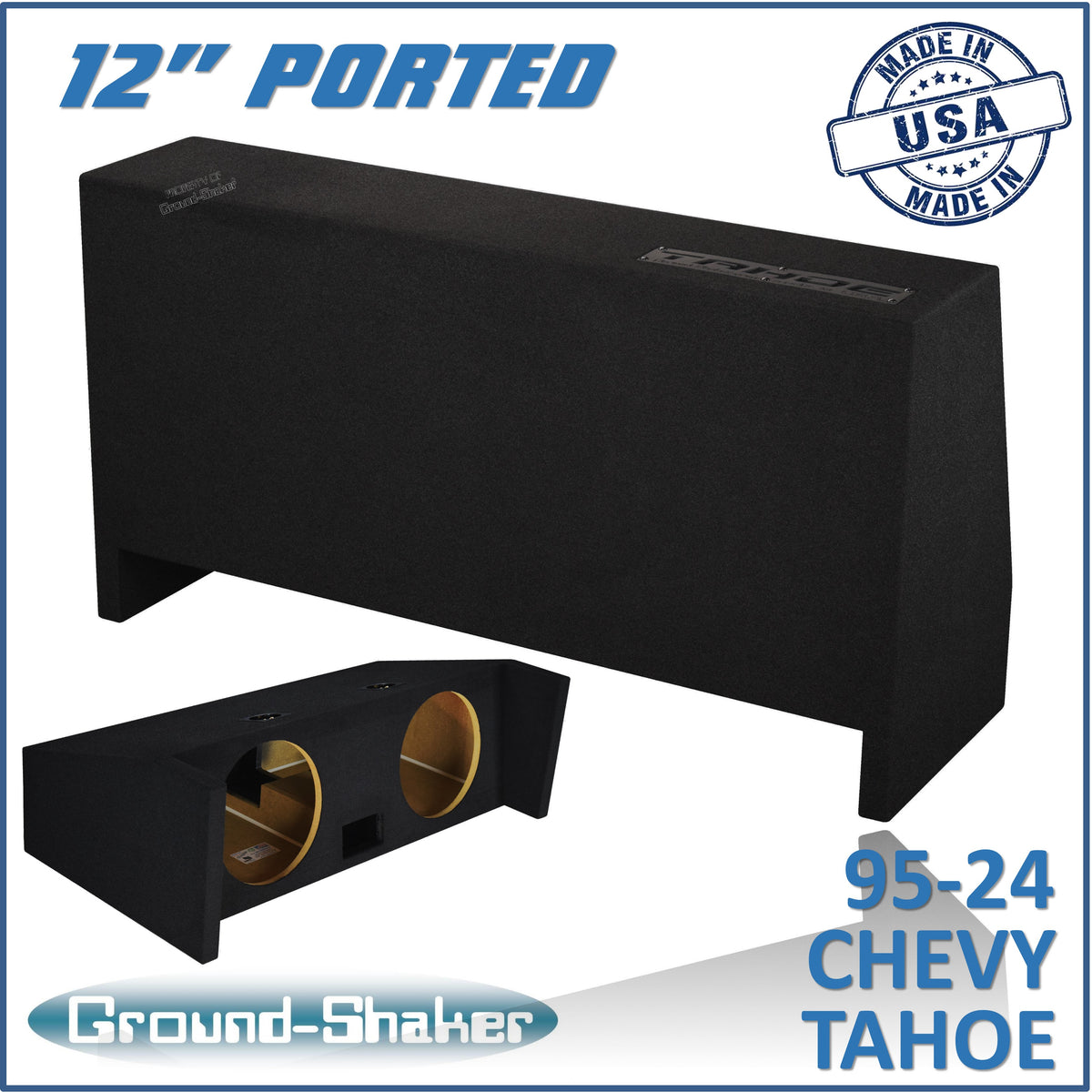 GS-THDFP212B subwoofer enclosure for Fits 95–24 Chevy Tahoe