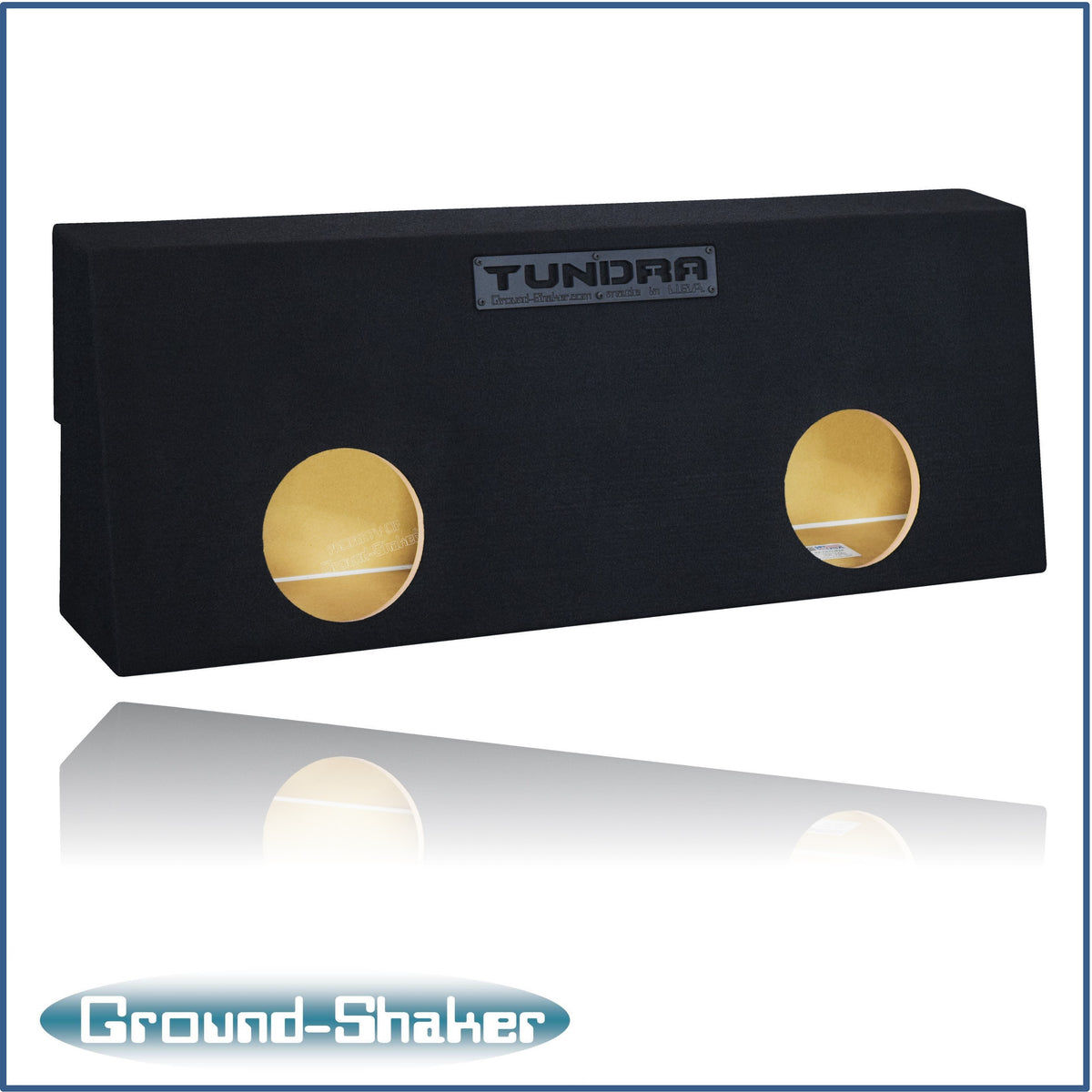 Ground Shaker GS-TOYCM28B subwoofer enclosure for Fits 07–13 Toyota Tundra CrewMax