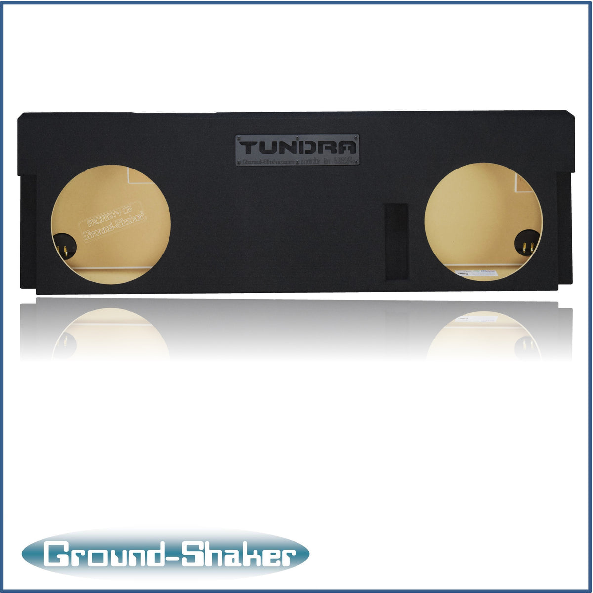 Ground Shaker GS-TOYCR212B subwoofer enclosure for Fits 14–21 Toyota Tundra CrewMax