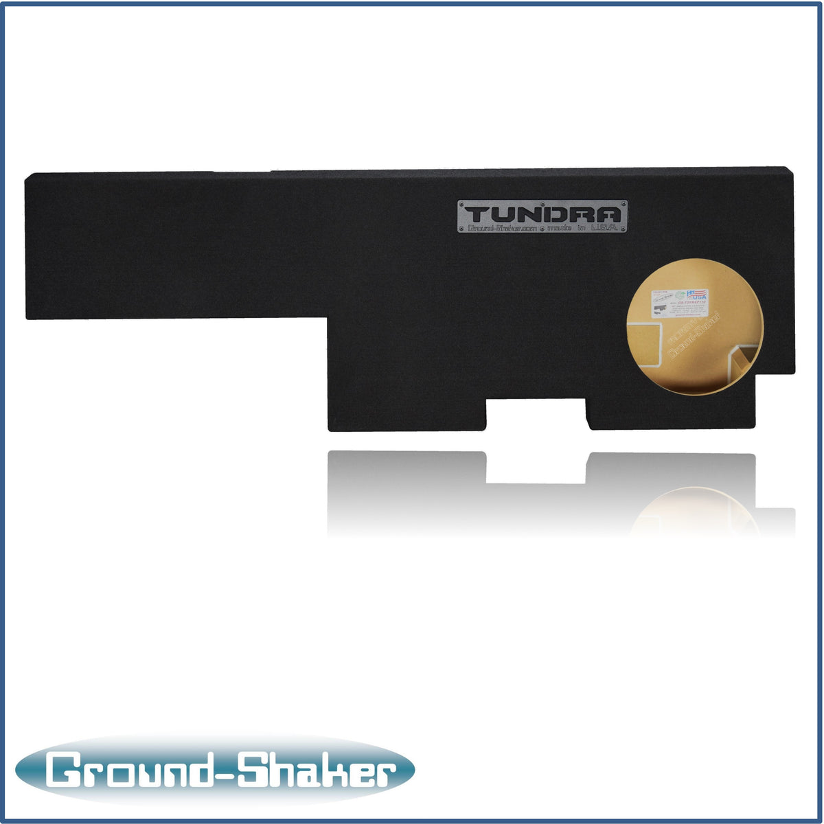 Ground Shaker GS-TOYMXP110B subwoofer enclosure for Fits 22–26 Toyota Tundra CrewMax